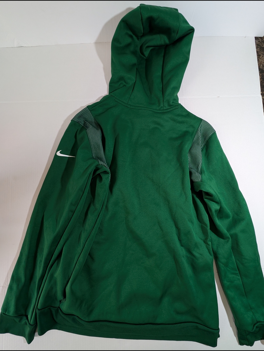 Nike Dry Fit New York Jets Green Pullover Hoodie - Picture 7 of 7